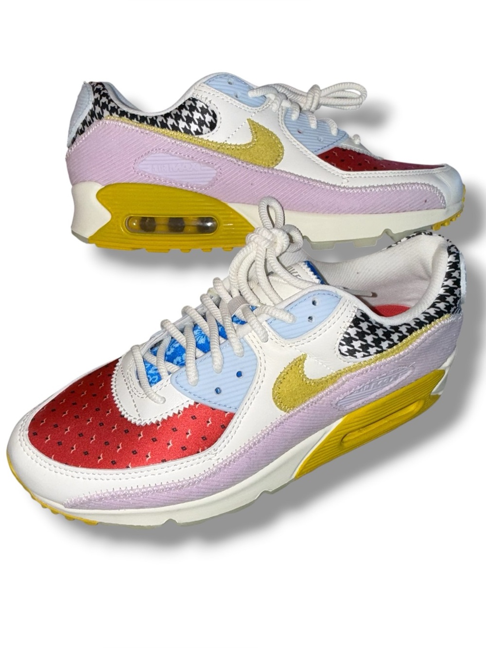 New in Box: NIKE AIR MAX 90 PATCHWORK WOMENS US 10 / EUR 42 - NIKE / DM8075-100 - Picture 3 of 16